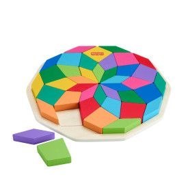 Fisher Price Układanka mandala drewniana Fisher Price (HXT94)