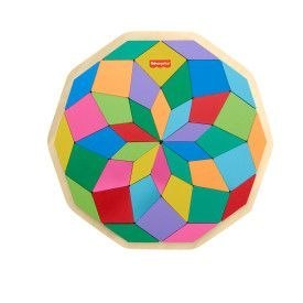 Fisher Price Układanka mandala drewniana Fisher Price (HXT94)