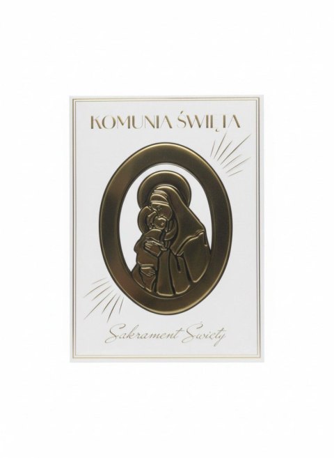 Henry Kartka składana B6 B6 KOMUNIA MARYJKA Henry (5905701485987)
