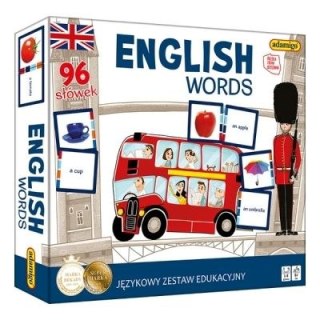 Kukuryku Karty edukacyjne English words Kukuryku 110 sztuk