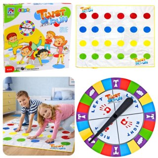 Lean Gra zręcznościowa Ruchowa Rodzinna Twist Fun Mata Koło Losujące Lean (30840)