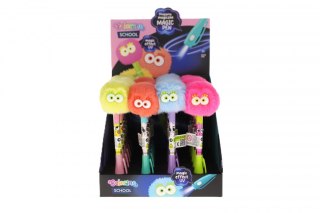 Patio Długopis standardowy MAGICZNY UV POM POM wymazywalny wkład niebieski 0,5mm Patio (01874PTR)