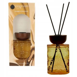 Pavoncella Odświeżacz powietrza Scentchips Dyfuzor patyczkowy Stars Orange & Cedarwood 200ml Pavoncella (8716516204727)