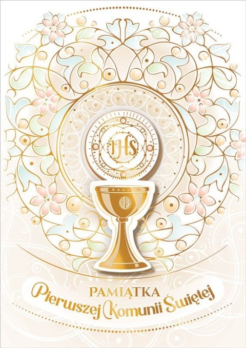 Ab Card Kartka składana B6 Komunia Ab Card (5902811209809)