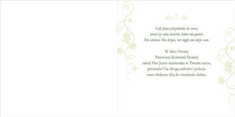 Ab Card Kartka składana kw Komunia Ab Card (KW LUX)
