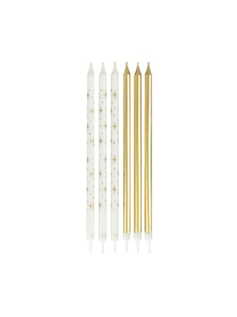 Arpex Świeczka urodzinowa glamour 12,5cm 6 szt. Arpex (DS9454)