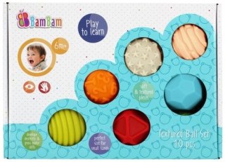 Bam Bam Piłeczka kule sensoryczne 10 szt. Bam Bam (466868)