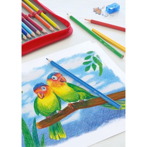 Faber Castell Kredki ołówkowe Ergonomics 12 kol. Faber Castell (116512 FC)