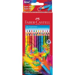 Faber Castell Kredki ołówkowe Ergonomics 24 kol. Faber Castell (116544 FC)