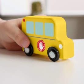 Fisher Price Samochód zestaw pojazdów drewnianych Fisher Price (JCY32)