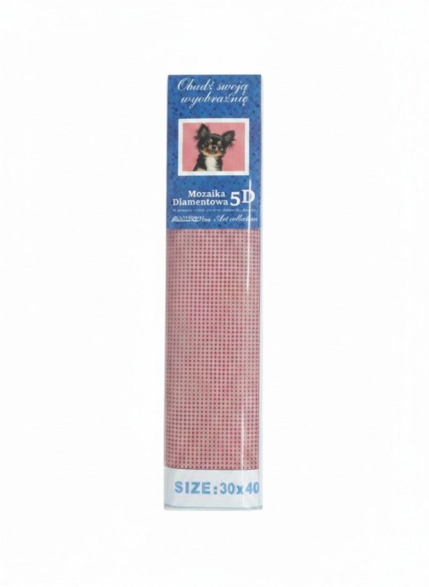 Flamingo Line Zestaw kreatywny Diamentowa mozaika 30x40cm Chihuahua czarny Flamingo Line (1(13))