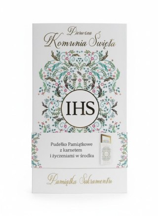 Henry Książeczka pamiątkowa z komunii Komunia Pudełko pamiątkowe DL Henry (5908451984274)