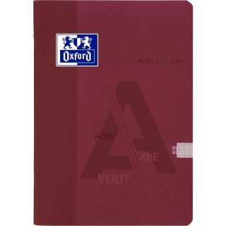 Oxford Zeszyt tematyczny A4 angielski 60k. 90g krata Oxford (400209244)