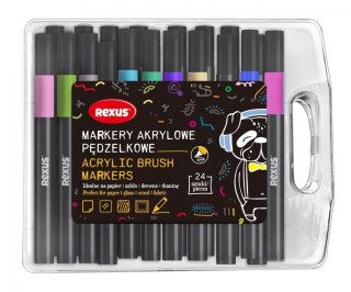 Rexus Marker specjalistyczny akrylowe wkład (różne) pędzelek końcówka Rexus (16339)