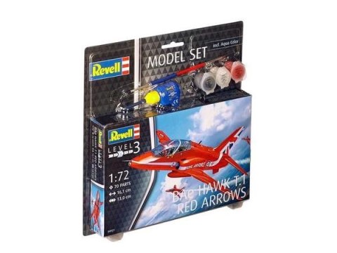 Revell Model do sklejania Set samolot BAe Hawk T.1 Red Arrows Revell (89392)