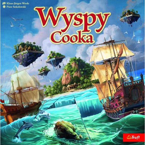 Trefl Gra planszowa Gra Wyspy Cooka Trefl (02598)