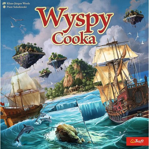Trefl Gra planszowa Gra Wyspy Cooka Trefl (02598)