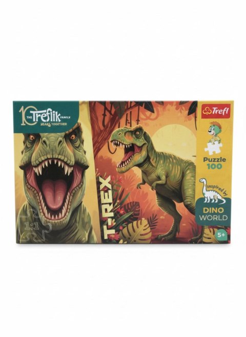 Trefl Puzzle Trefliki Dino World 100 el. Trefl (16578)