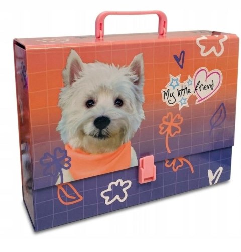 Unipap Teczka kartonowa na klips My Little Friends Dog A4 mix Unipap