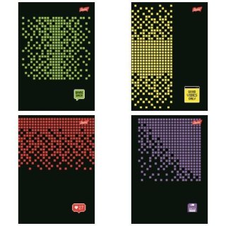 Unipap Zeszyt A5 Pixel Pulse 96k. 70g krata Unipap