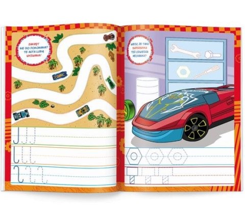 Ameet Książka dla dzieci Mattel Hot Wheels. Ameet (KSS 1602)