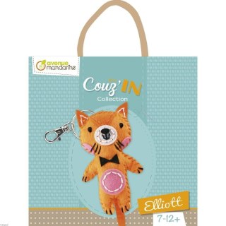 Avenue Mandarine Zestaw kreatywny dla dzieci Brelok do szycia Lisek Elliott Avenue Mandarine (0265)