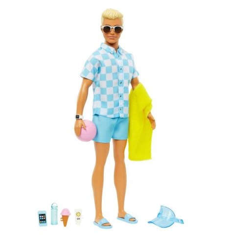 Barbie Lalka Ken dzień na plaży [mm:] 290 Barbie (HPL74)