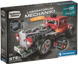 Clementoni Klocki konstrukcyjne Laboratorium mechaniki Hot Rod Clementoni (50446)