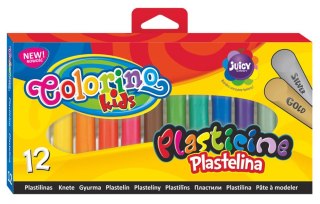 Colorino Kids Plastelina 12 kol. mix Colorino Kids (42673)