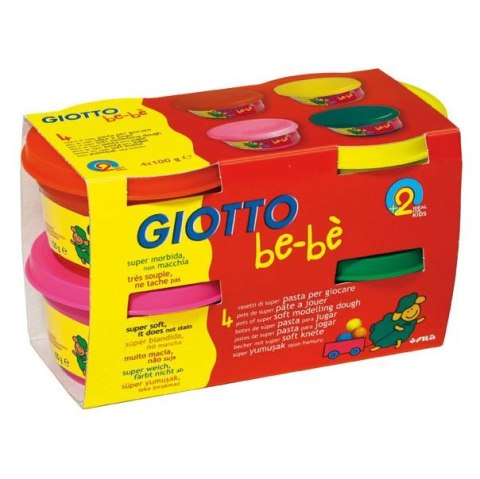 Giotto Ciastolina 4 kol. bebe 400g Giotto (464902)