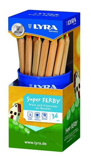 Lyra Kredki ołówkowe Super Ferby 4 kol. Lyra (3713361)