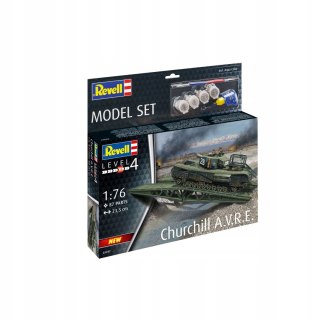 Revell Model do sklejania czołg SET 1/76 /63297/ CHURCHILL A.V.R.E. Revell (63297)