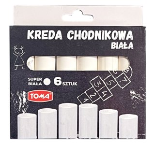 Toma Kreda chodnikowa kolor: biała 6 szt Toma