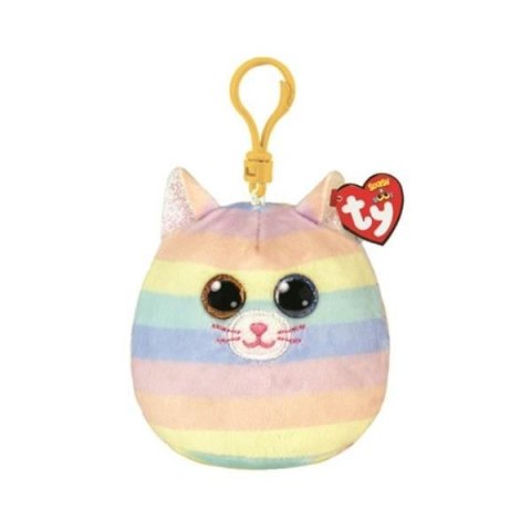 Ty Brelok Squishy Beanies tęczowy kot Ty (TY39561)