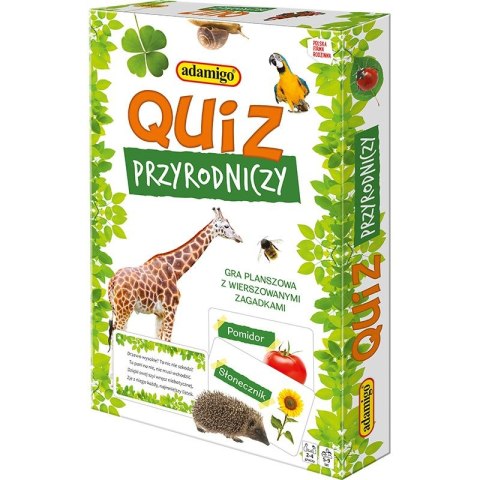 Adamigo Gra edukacyjna QUIZ PRZYRODNICZY Adamigo