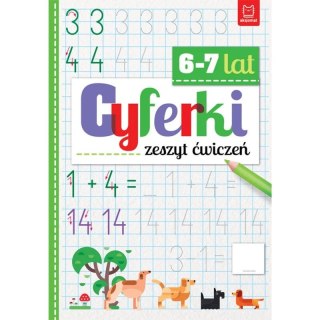 Aksjomat Książka dla dzieci Cyferki. Zeszyt ćwiczeń Aksjomat