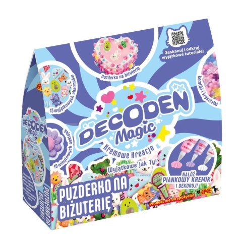 Epee Zestaw kreatywny dla dzieci Decoden Magic Zestaw Classic - Puzderko na biżuterię Epee (EP60682)