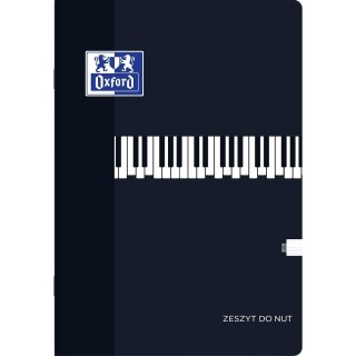 Oxford Zeszyt do nut A4 32k. pięciolinia Oxford (400212905)