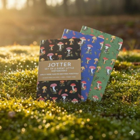 Peter Pauper Press Notes (notatnik) Jotter Grzyby Peter Pauper Press