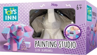 Stnux Zestaw kreatywny dla dzieci Painting studio skarbonka Słoń Stnux (STN8837)