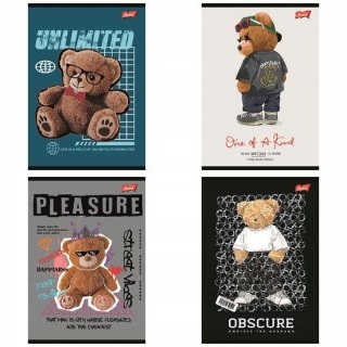 Unipap Zeszyt A5 Unlimited Bear 60k. 70g krata Unipap