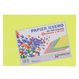 Wektor Papier kolorowy A4 mix Wektor (5906395351466)