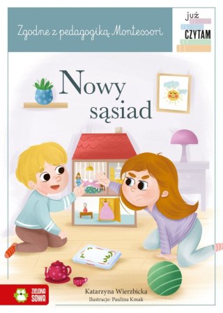 Zielona Sowa Książeczka edukacyjna Już czytam Montessori. Nowy sąsiad Zielona Sowa