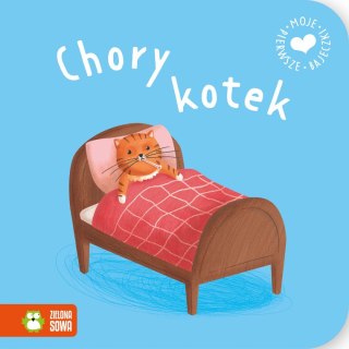 Zielona Sowa Książeczka edukacyjna Moje pierwsze bajeczki. Chory kotek Zielona Sowa