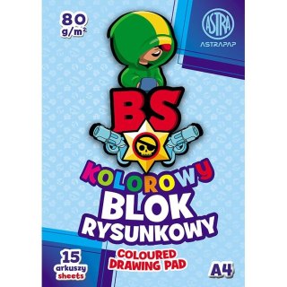 Astra Blok rysunkowy BS&RABBit ASTRAPAP A4 mix 80g 15k Astra (106021003)
