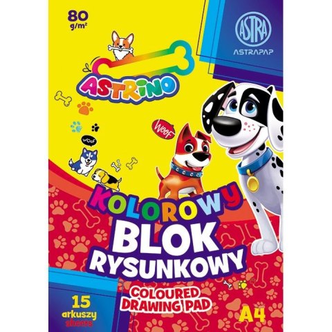 Astra Blok rysunkowy BS&RABBit ASTRAPAP A4 mix 80g 15k Astra (106021012)