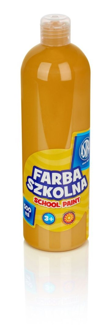 Astra Farby plakatowe kolor: brązowy 500ml 1 kolor. Astra (301109007)