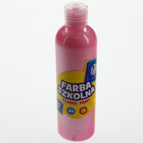 Astra Farby plakatowe szkolne kolor: różowy 250ml 1 kolor. Astra