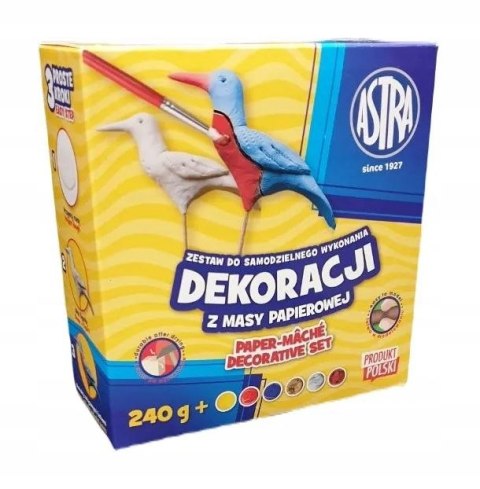 Astra Masa papierowa zestaw z farbami 240g Astra (324122005)