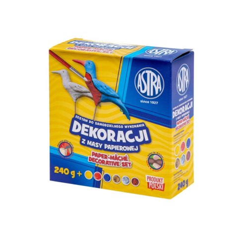 Astra Masa papierowa zestaw z farbami 240g Astra (324122005)
